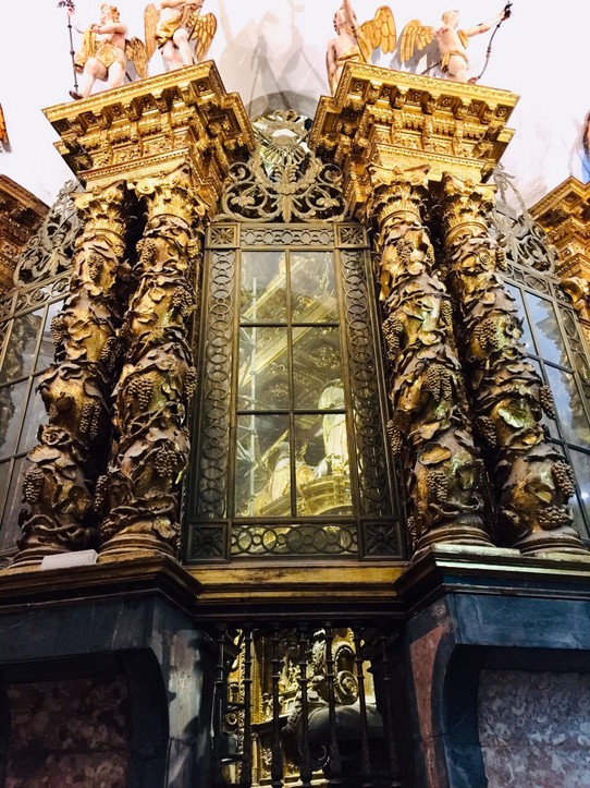 Spanien - Santiago de Compostela - Kathedrale innen