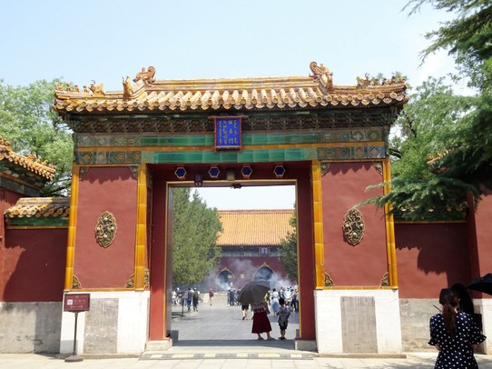 China - Beijing - Lama Temple - Tibetan Buddhist temple in Beijing
