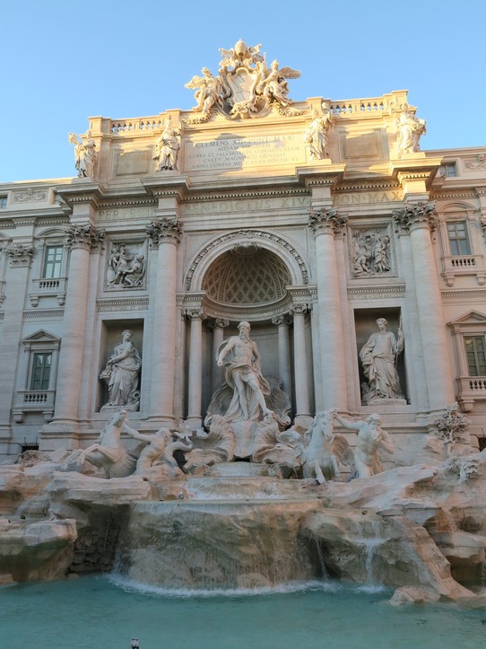 Italy - Rome - La fontaine de trevi