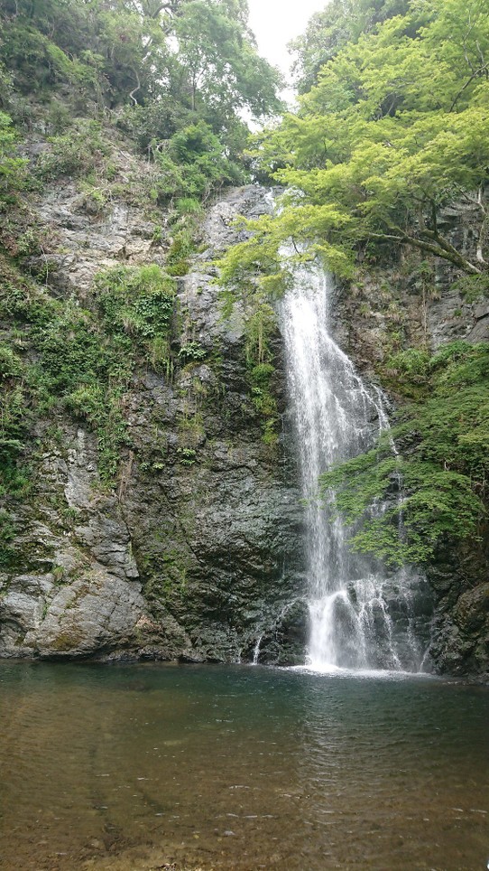Japan - Ōsaka - Der Minoo-Wasserfall! Aus dem Wasser wird auch ein Bier gerbraut.