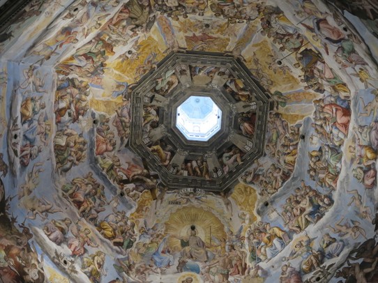 Italy - Florence - Le jugement dernier version Vasari, incroyablement beau