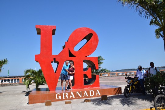 Nicaragua - Granada - Ankunft in Granada, eine wunderschöne Kolonialstadt. Die erste von den Spaniern gegründeten Stadt nach Ihrer Ankunft.
