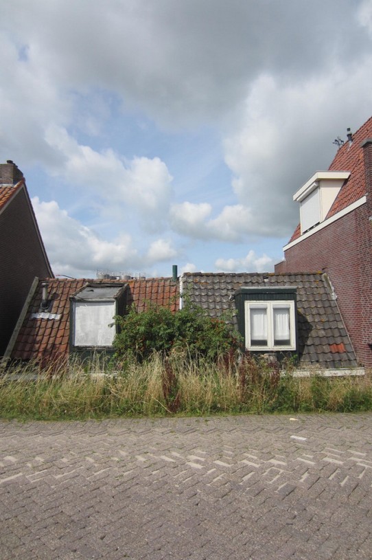 Niederlande - Volendam - hinter dem neuen Schutzdeich