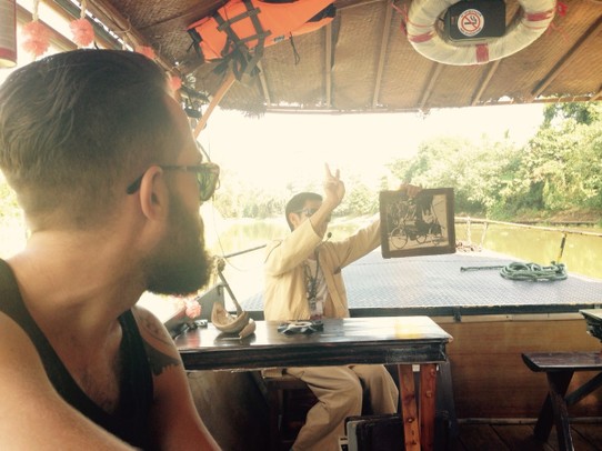 Thailand - Chiang Mai - Scorpion tail river boot cruise
