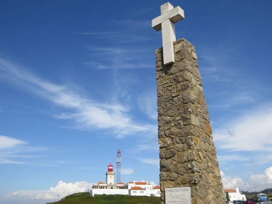 Portugal - Colares - Das Kreuz am westlichsten Punkt von Festland-Europa