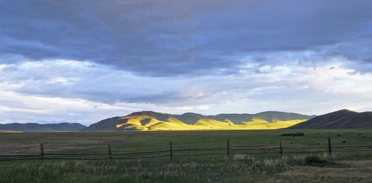 Mongolia - Baganuur - Our view from our Ger