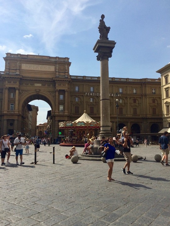 Italy - Florence - Piazza della Repubblica
