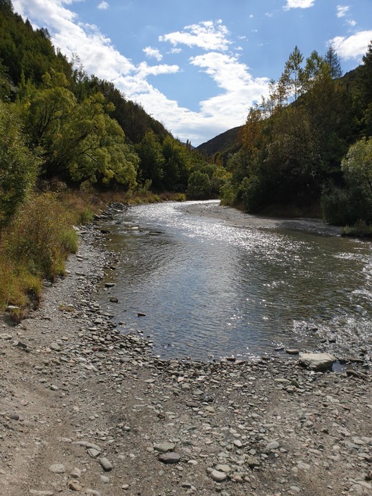 Neuseeland - Manapouri - Fluss bei Arrowtown