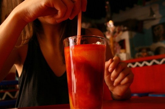 Mexiko - Puebla - Spicy drink
