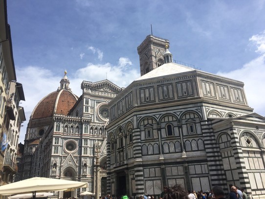Italien - Fiesole - Der Dom in Florenz