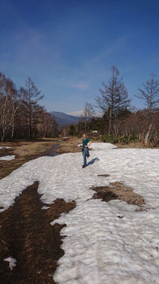 Japan - Kusatsu - Über 20°C und trotzdem knöcheltief im Schnee!