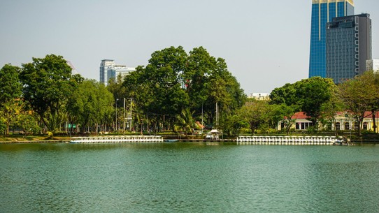 Thailand - Bangkok - Der Park ist im Stadtzentrum von Bangkok