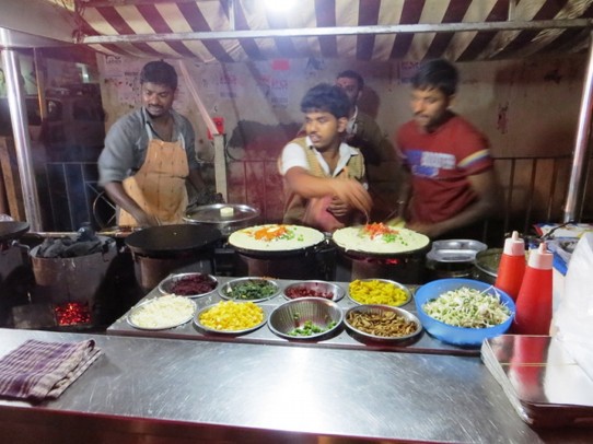 Indien - Bengaluru - die besten Dosas in Indien (bis jetzt zumindest:)