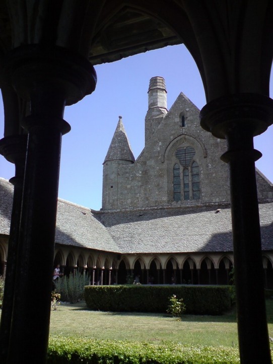Frankreich - Mont-Saint-Michel - Benediktinerkloster Mont Sait Michel