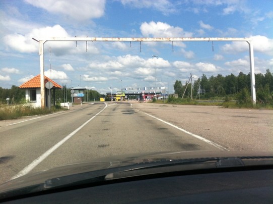 Estonia - Tallinn - Grenzübergang nach Estland