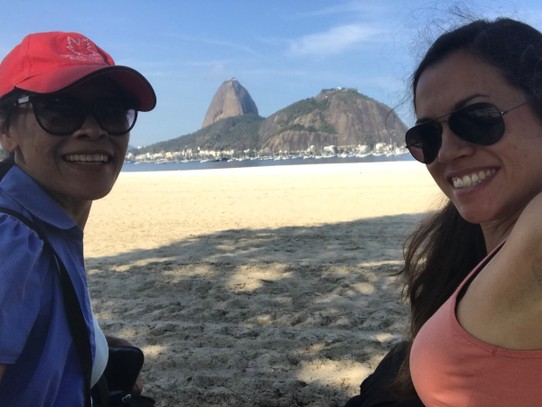 Brazil - Rio de Janeiro - Zuckerhuet-Selfie