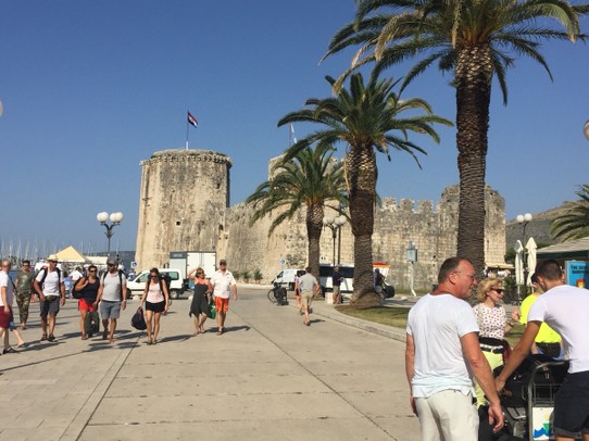Kroatien - Trogir - Promenade Trogir