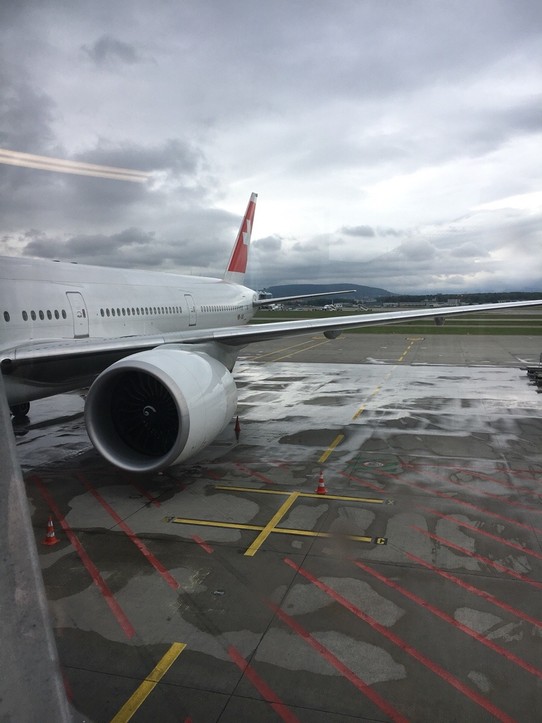 Schweiz - Zürich-Flughafen - Unser Flieger