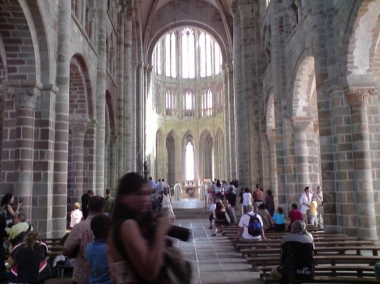 Frankreich - Mont-Saint-Michel - Abtei der Benediktiner Mönche