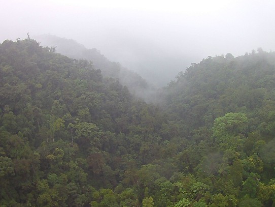 Ecuador - Mindo Valley - View from the Tarabita