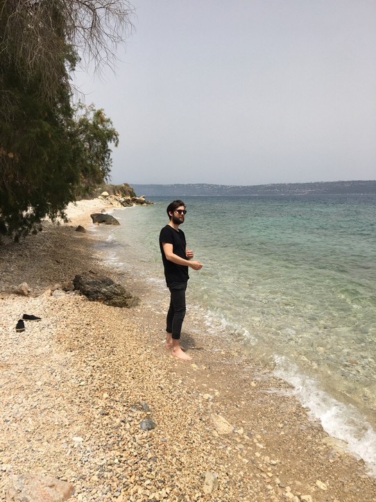 Griechenland - Aptera - 2. Wassertest am Meer