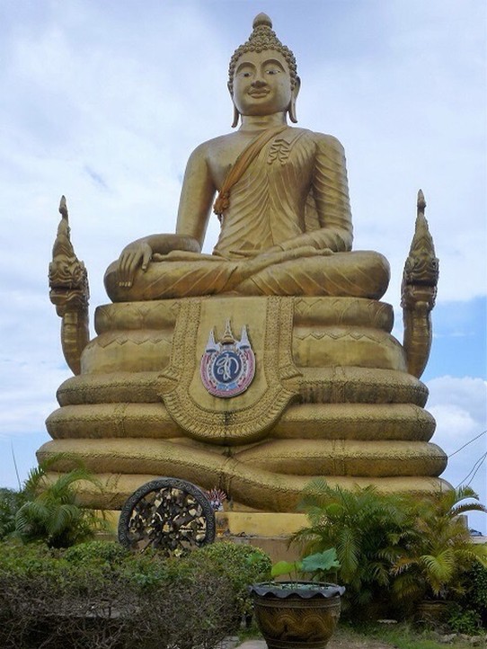 Thailand - Amphoe Mueang Phuket - Kleiner Budda neben Big Budda