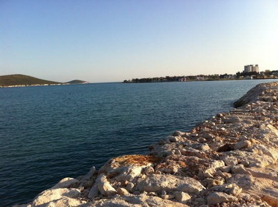 Turkey - Alaçatı - Alacati Bay, vom Hafen her