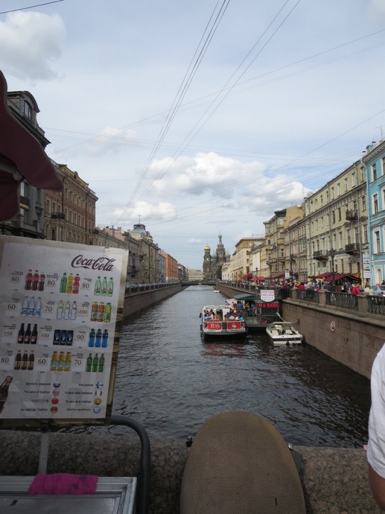 Russland - Sankt Petersburg,  - Blick auf die Auferstehungskirche