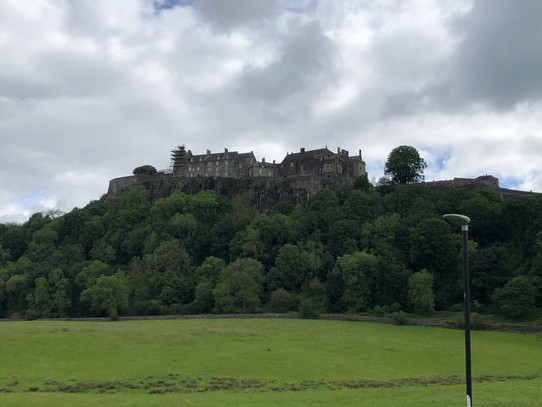 Vereinigtes Königreich - Stirling - Stirling Castle. Da geht es gleich noch hin.