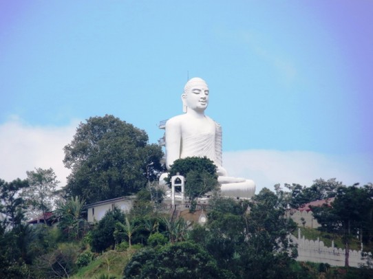 Sri Lanka - Kandy - Bahiravakanda Buddha 