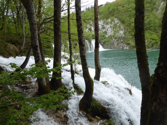 Kroatien - Plitvička jezera - Seen Übergang Nr 2