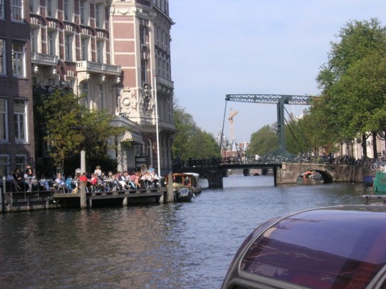 Niederlande - Amsterdam - Restaurant auf dem Wasser :)