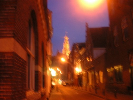Niederlande - Haarlem - Haarlem diesmal bei Nacht