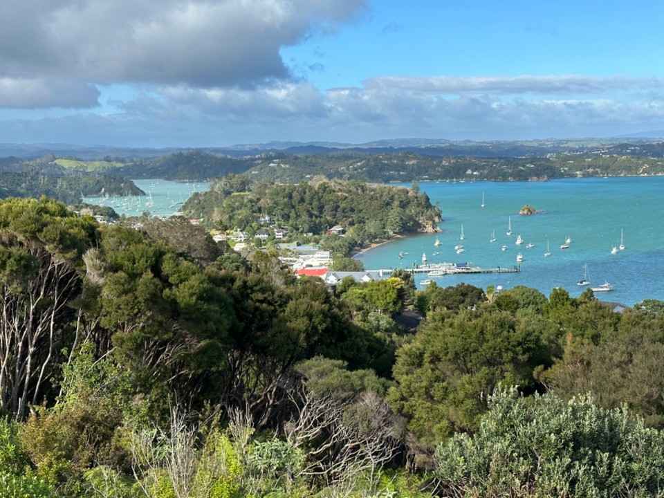 Neuseeland - Paihia - Aussicht auf die Bay vom Flagstaff Point