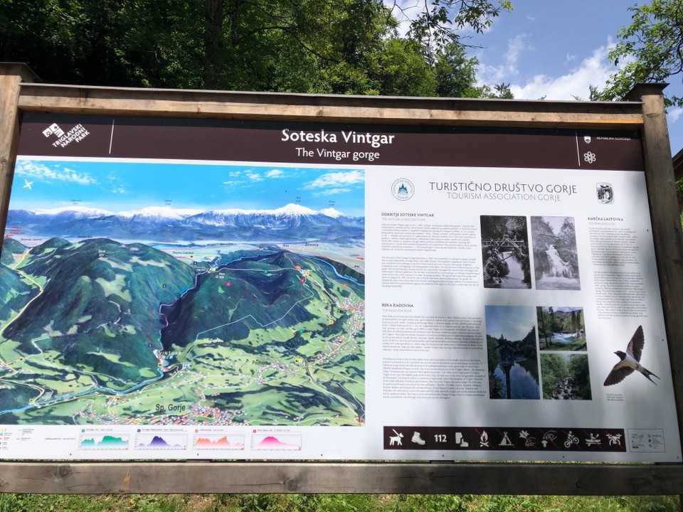 Slowenien - Bled - Vintgar Klamm