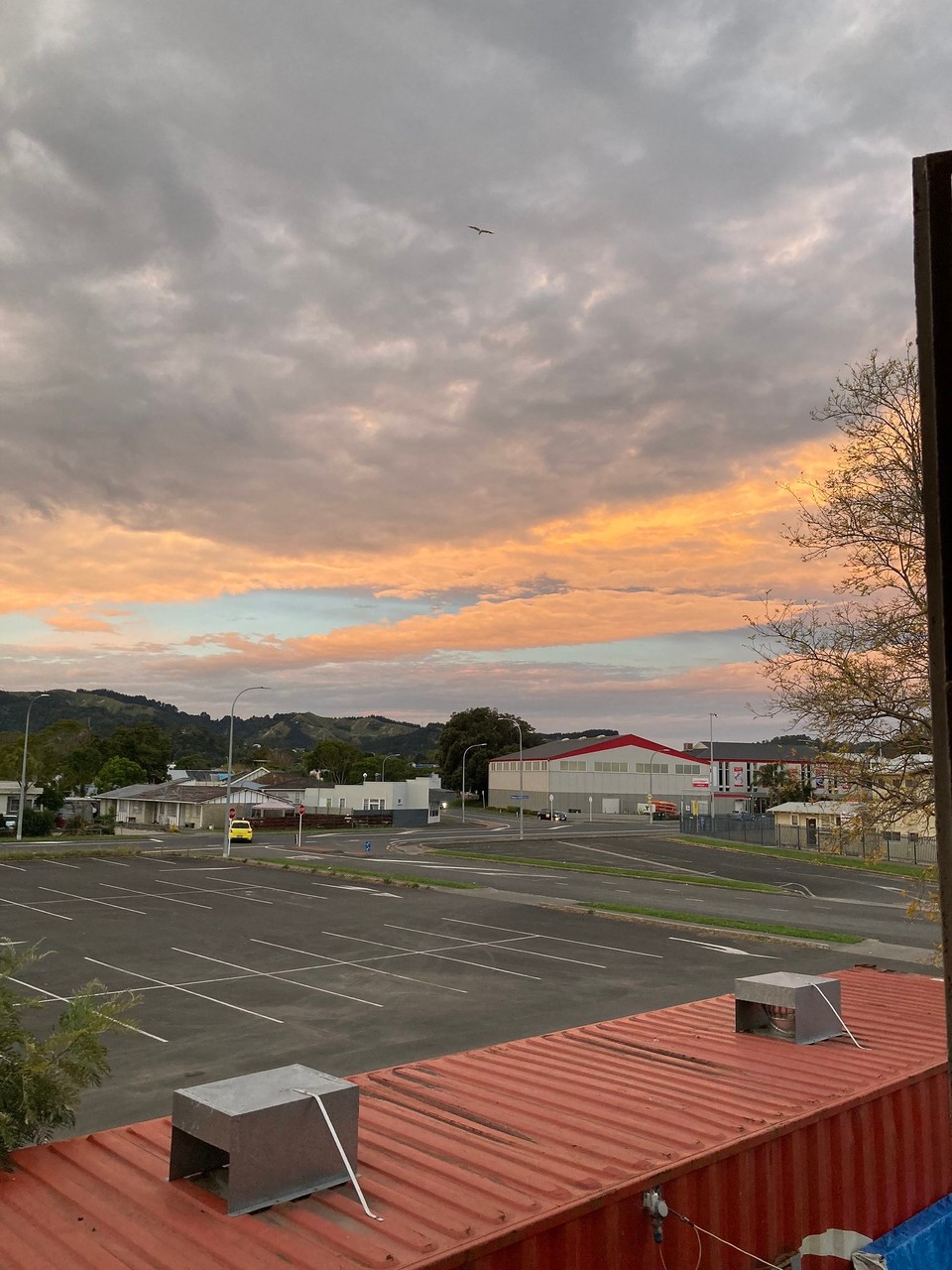 Neuseeland - Rotorua - Gut der Ausblick ist nicht der schönste, aber es geht ja um den Blick in den Himmel 🤩