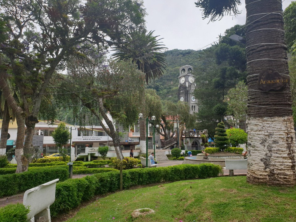 Ecuador - Banos - Banos town