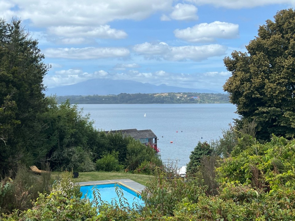 Chile - Puerto Montt - View from our hotel at Puerto Varras