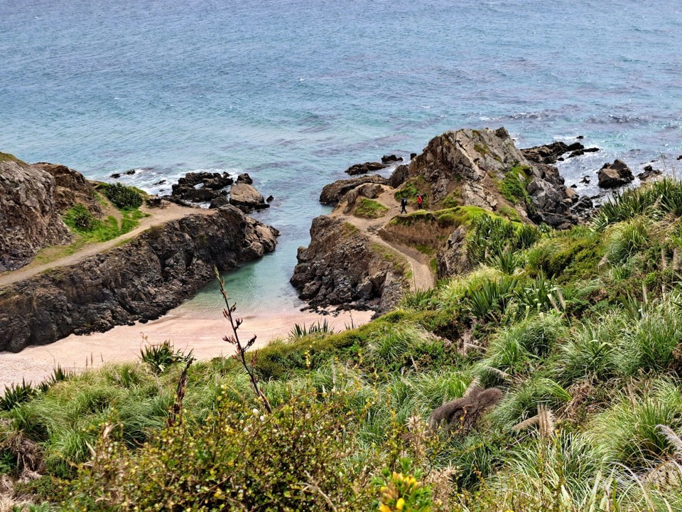 Neuseeland - Pakiri - Die Cliffs umgehen 