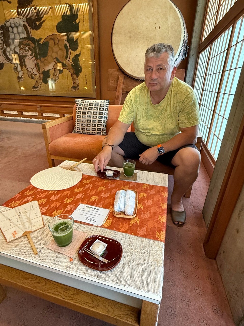 Japan - Yamanochi - Macha mit Mochi 