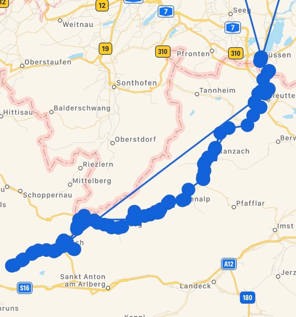 Deutschland - Werder (Havel) - … wie eine Perlenschnur entlang des Lechs vom Formarinsee bis zum Lechfall.