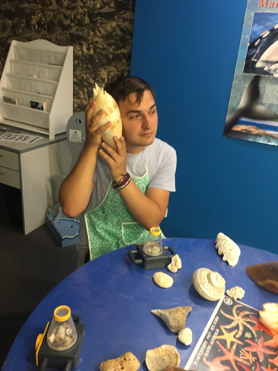 Australien - North Haven - Aus Sammy der kleine Forscher hat Spaß im Walmuseum.