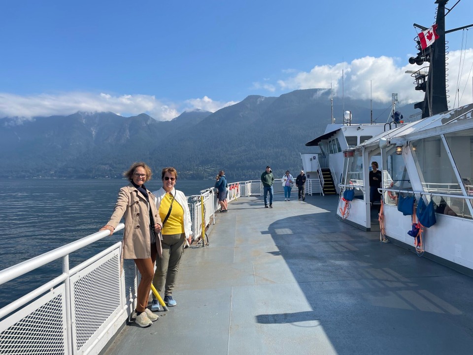 Kanada - Nanaimo - Wieder auf der Fähre nach Nanaimo 