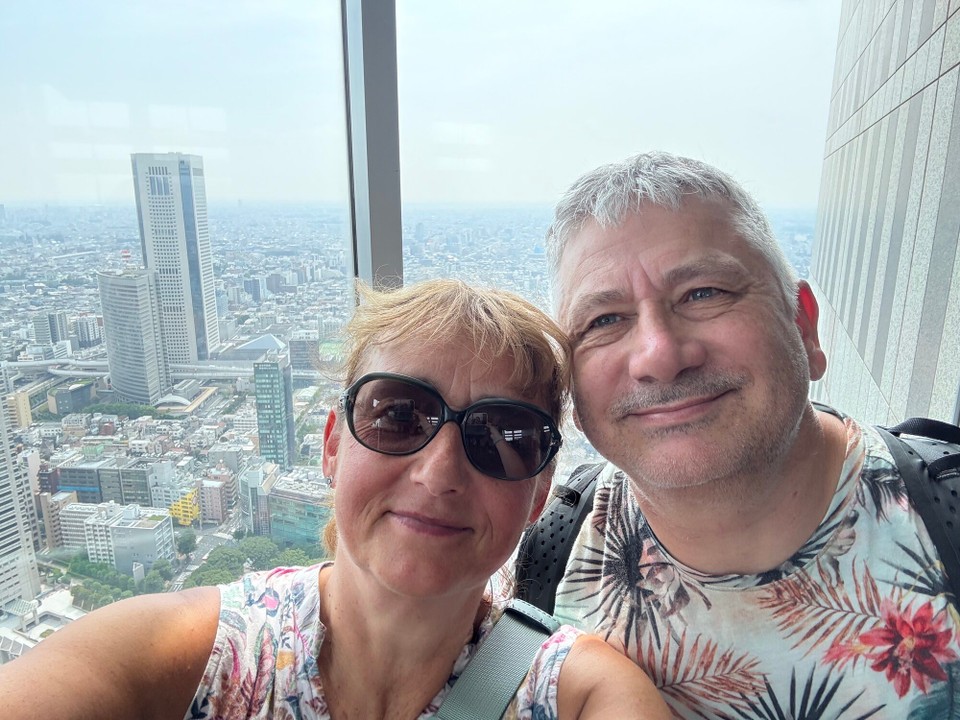 Japan - Chiyoda - Auf den Skydeck des Rathauses