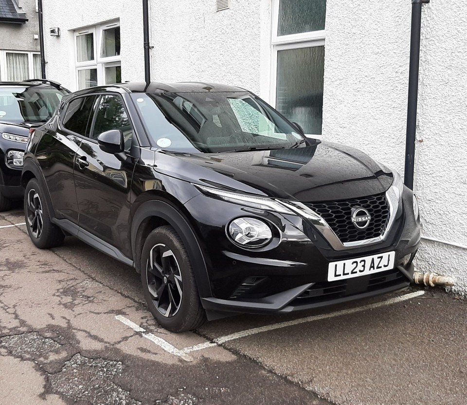 Vereinigtes Königreich - Oban - Unser Mietauto, ein Nissan Juke