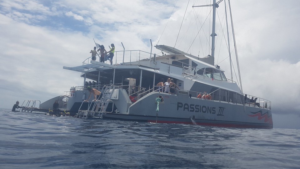Australia - Cairns - Unser Boot.