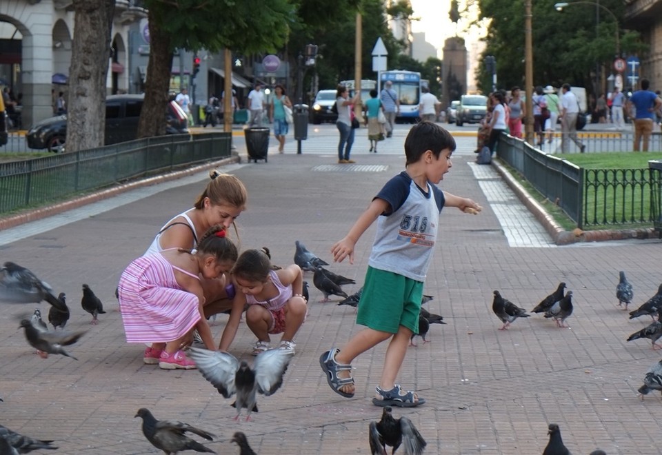 Argentina Buenos Aires - Palermo - City life on Plaza de Mayo