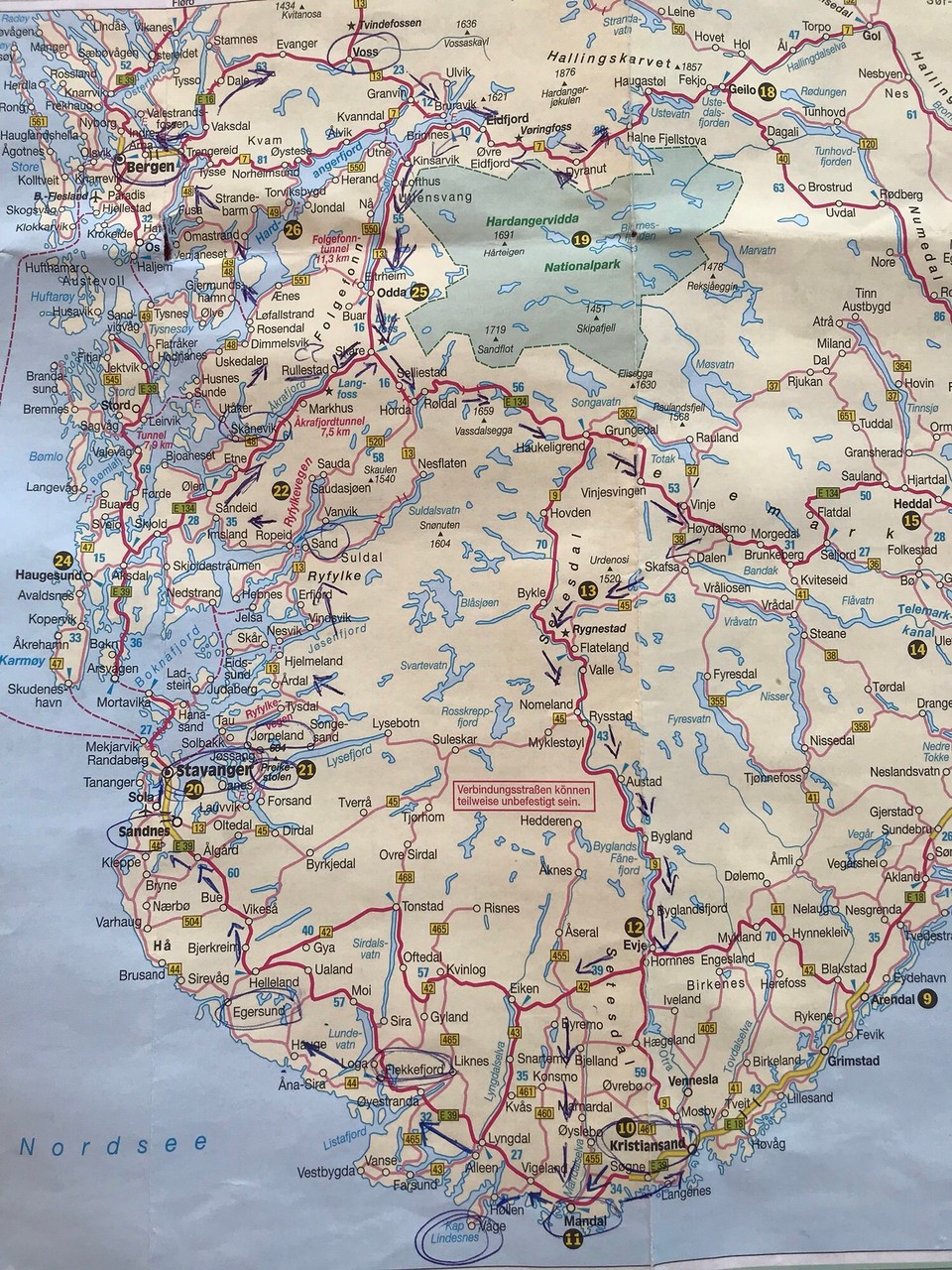 Deutschland - Neumünster - Unsere Route: Teil 1