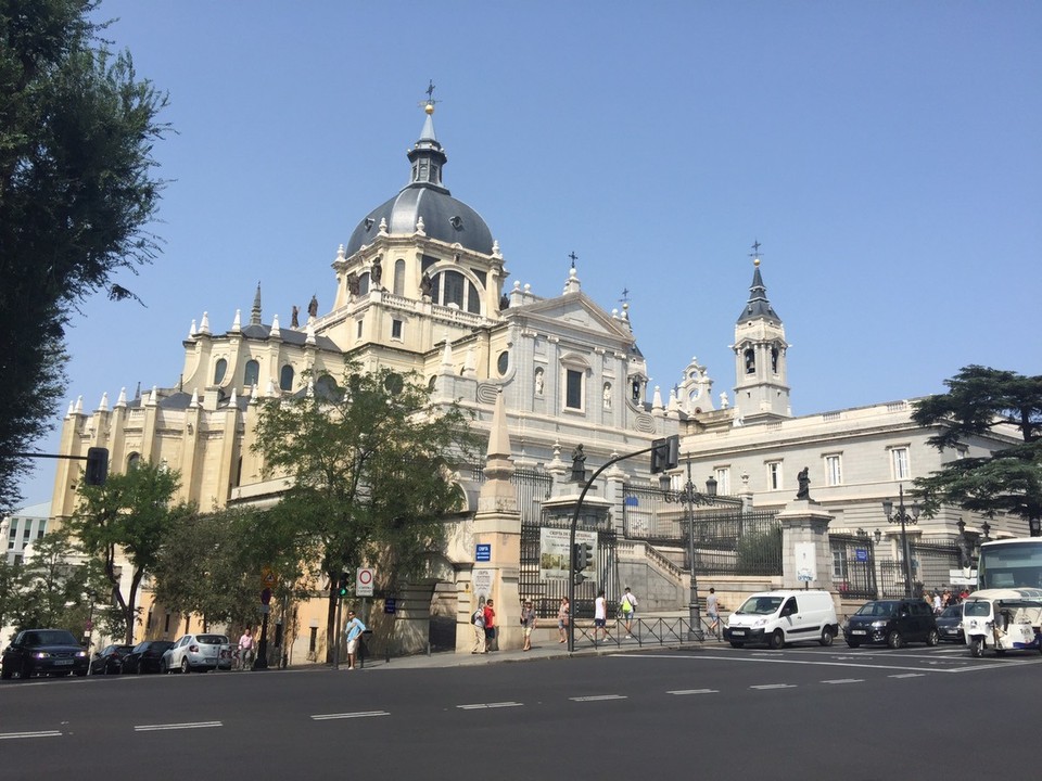 Spain - Madrid - The Madrid Cathedral. 