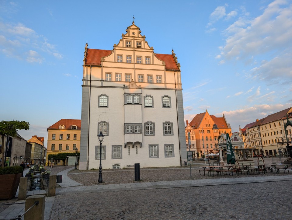 Deutschland - Lutherstadt Wittenberg - Im Rathaus tagte das Gericht.